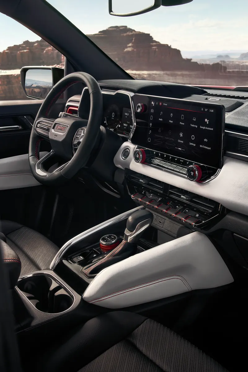 2026 GMC Canyon infotainment system at Wolf GMC of Ogallala in OGALLALA NE