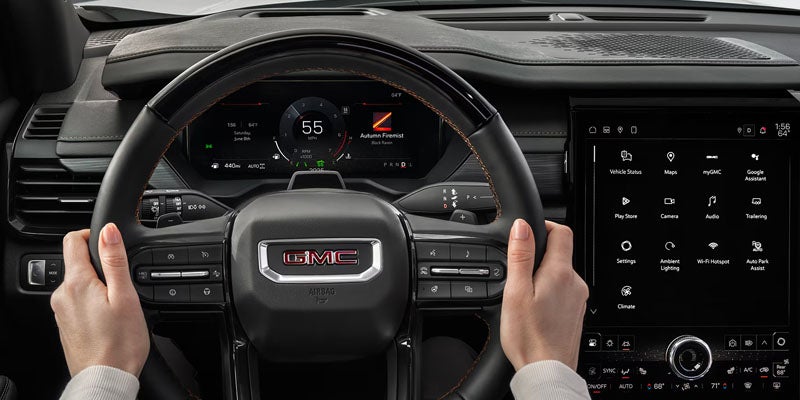 GMC Acadia Dashboard