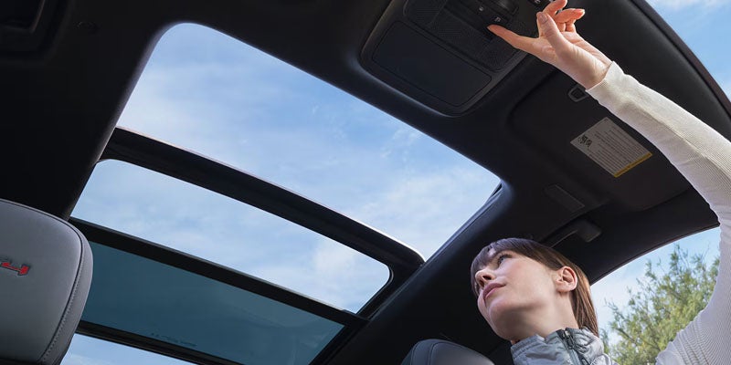 Sunroof of the New Acadia