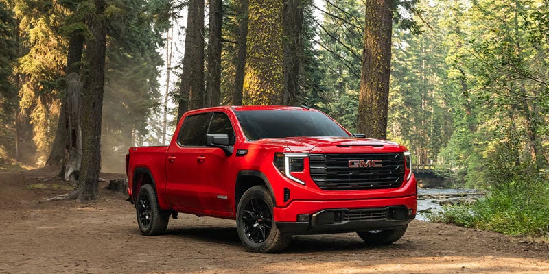 Front view of GMC Sierra 1500