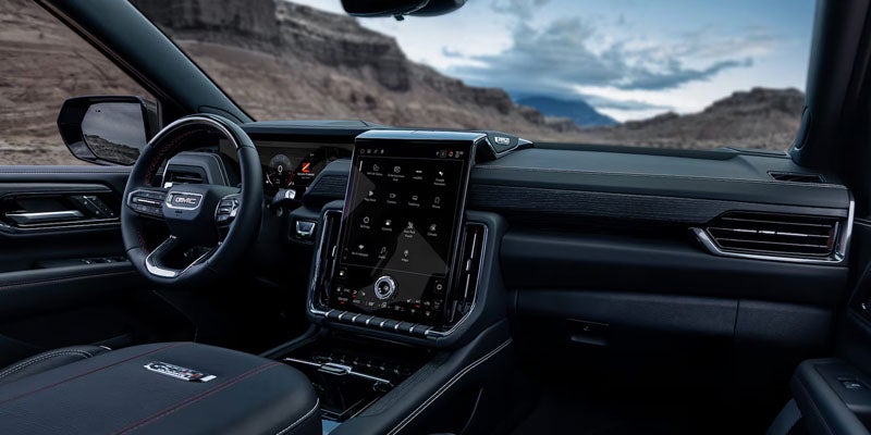 GMC Yukon interior view